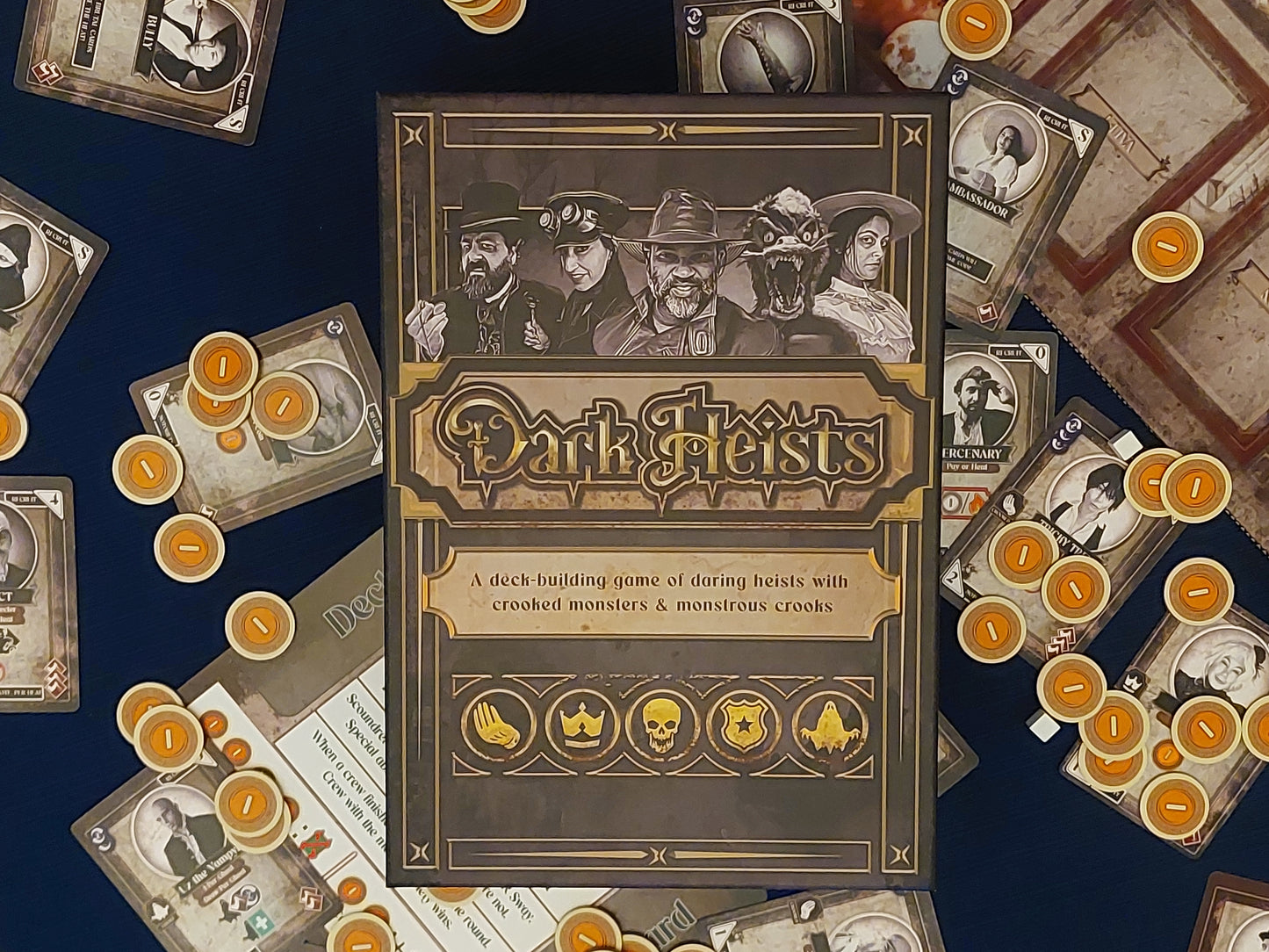 Dark Heists board game